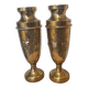 Paire de vases en cuivre début XXéme