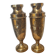 Paire de vases en cuivre début XXéme