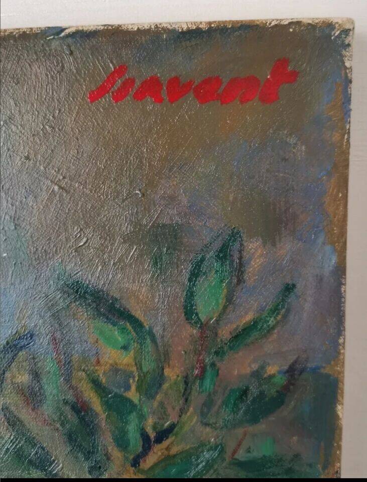 Peinture à l'huile femme nue impressionniste.