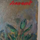 Peinture à l'huile de femme nue impressionniste.
