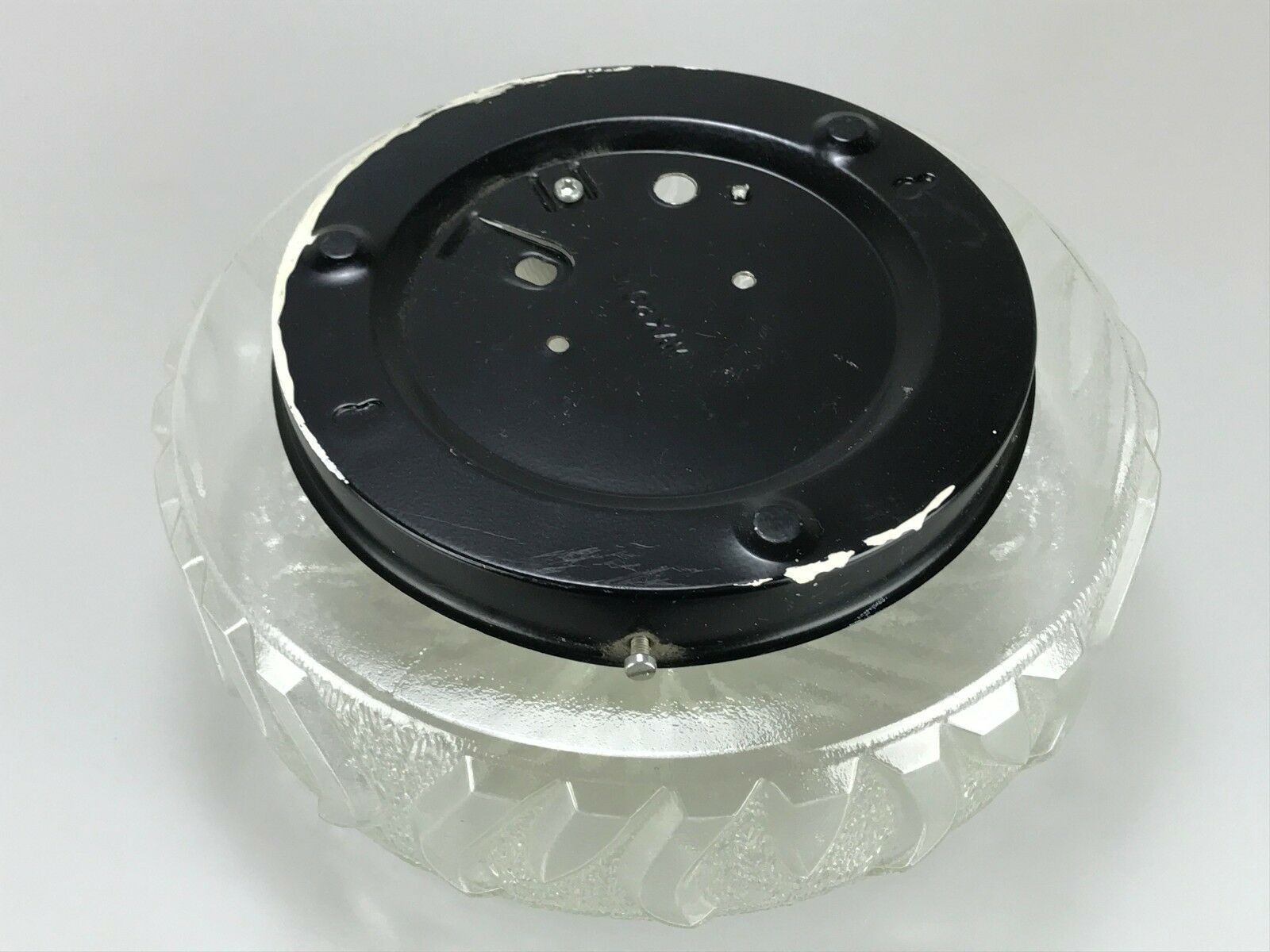 60s 70s lamp luminaire plafoniere flush mount glass space age design