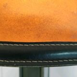 Lampe Art Déco Attribuée à Paul Dupré Lafon / Cuir Se killier et Parch