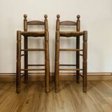 Pair of high stools