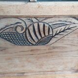 Parisian art deco wardrobe glazed