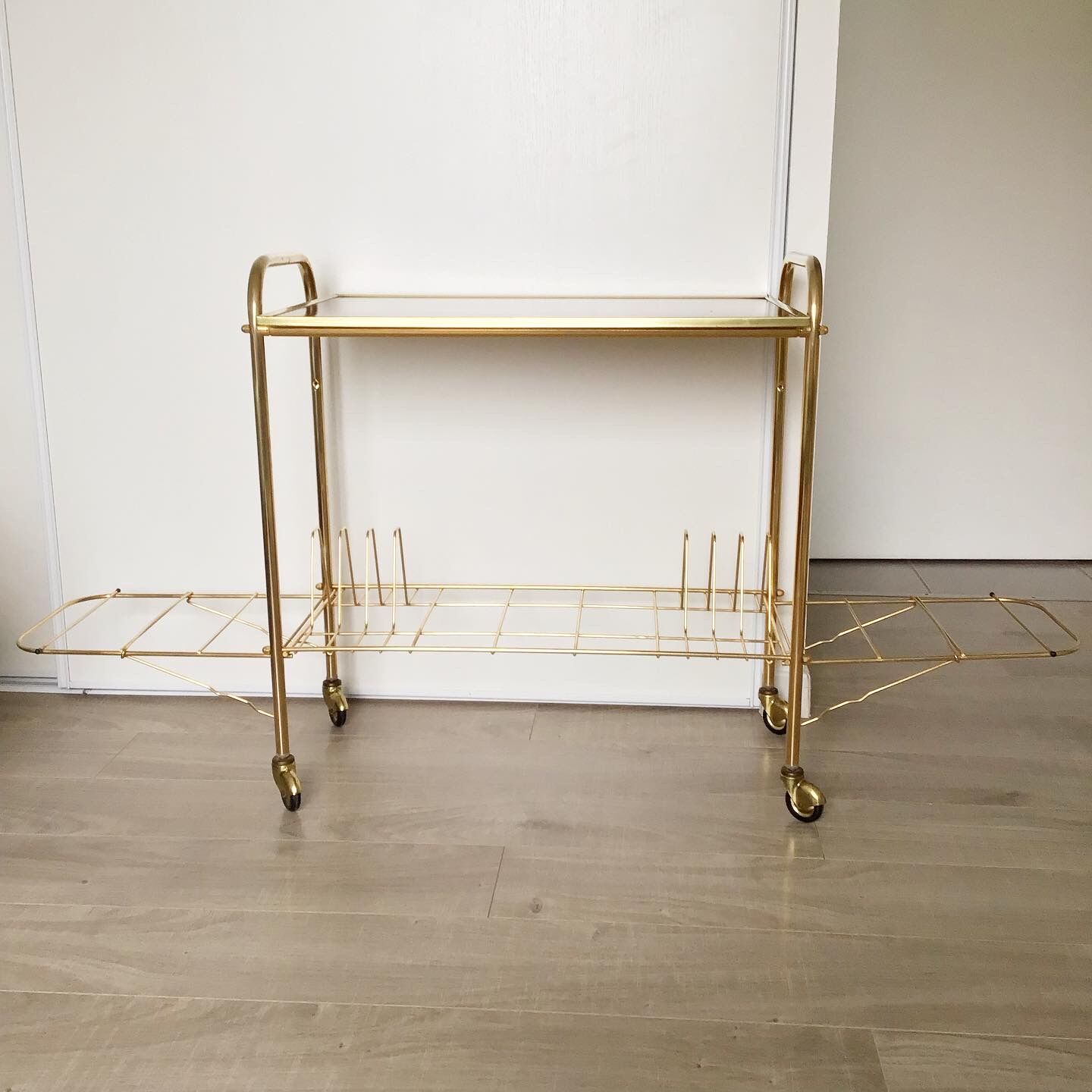 Vinyl service with vintage extensions