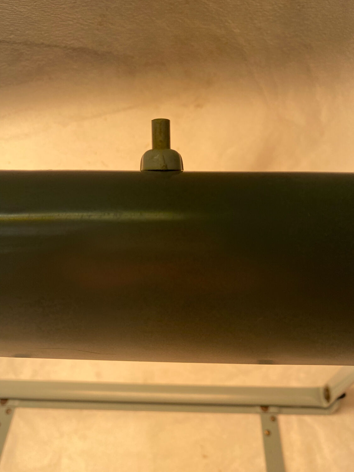 Singer industrial metal lamp