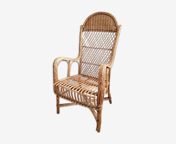 Fauteuil rotin adulte