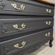 Vintage walnut commode refurbished
