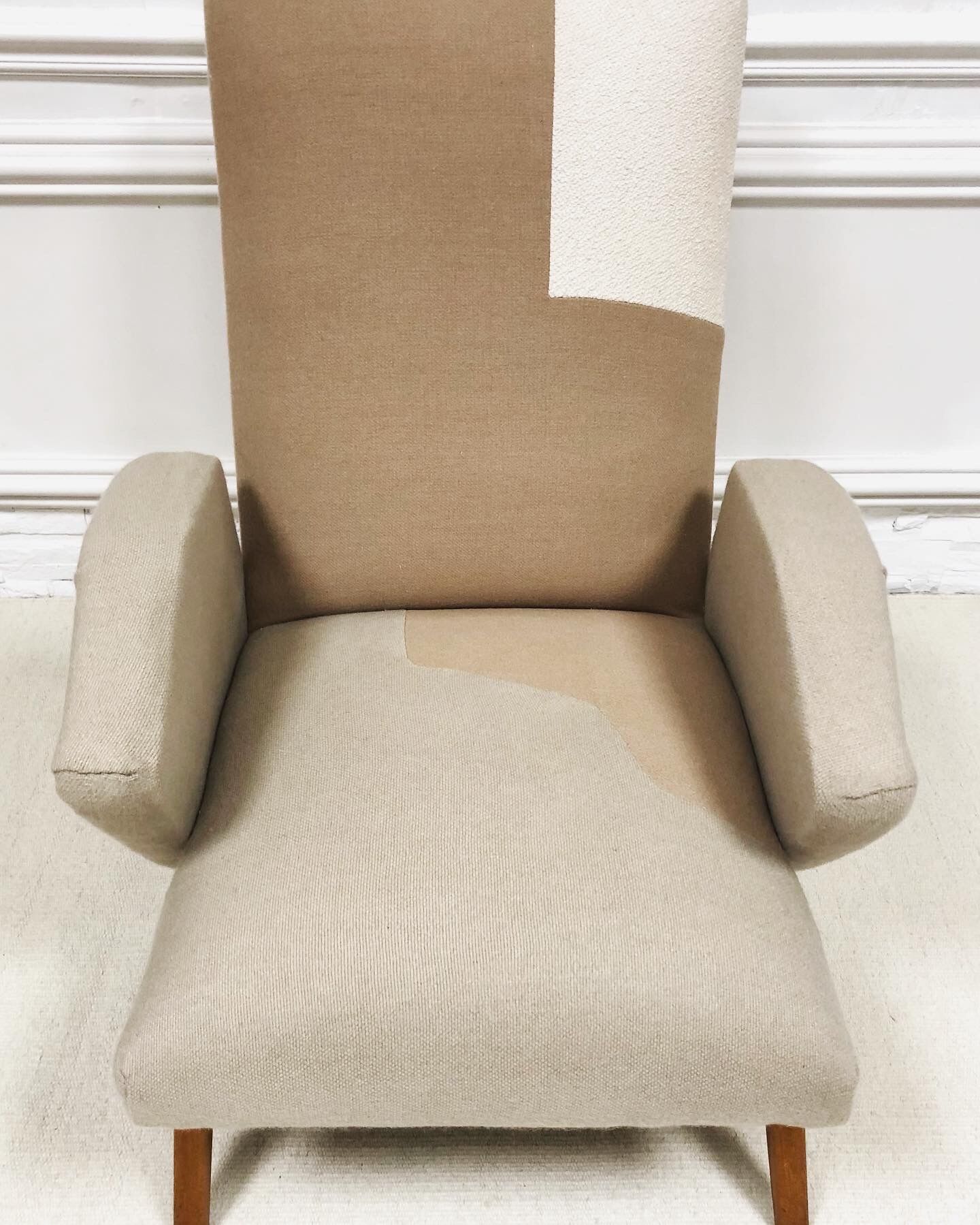 Restored Scandinavian vintage armchair