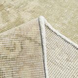 5x8 Green Cream Oriental Turkish Vintage Rug,  142x240Cm