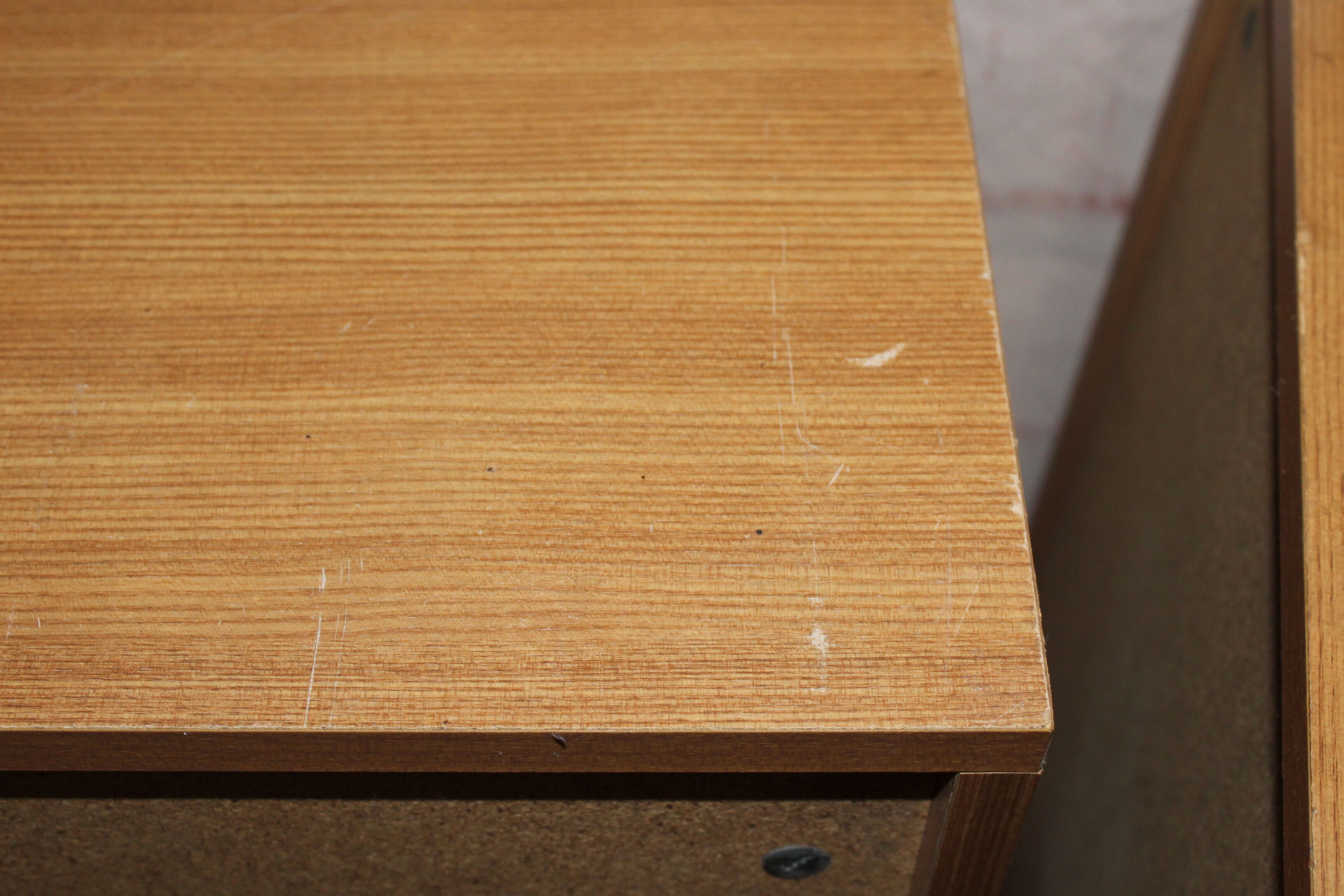 Vintage design bedside tables 70s