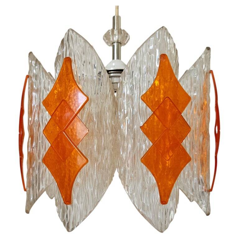 Rare Midcentury Pendant, Germany, 1970s