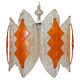 Rare Midcentury Pendant, Germany, 1970s