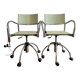 Pair of office chairs published by Segis in the 1980s