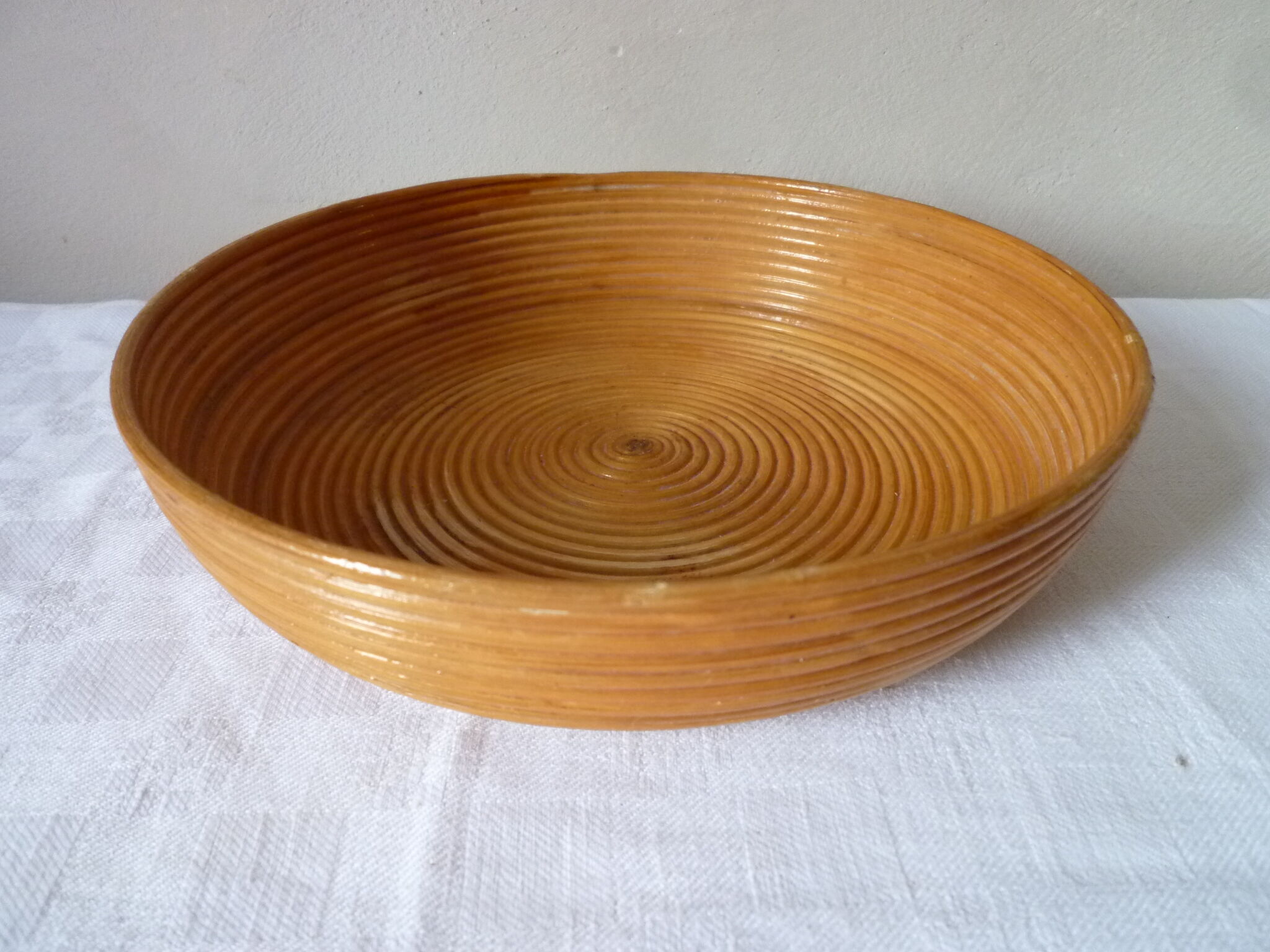 Rattan dish