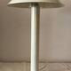 Scandinavian lamp lacquered sheet white vintage 60/70