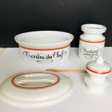 Terrine and mustard box