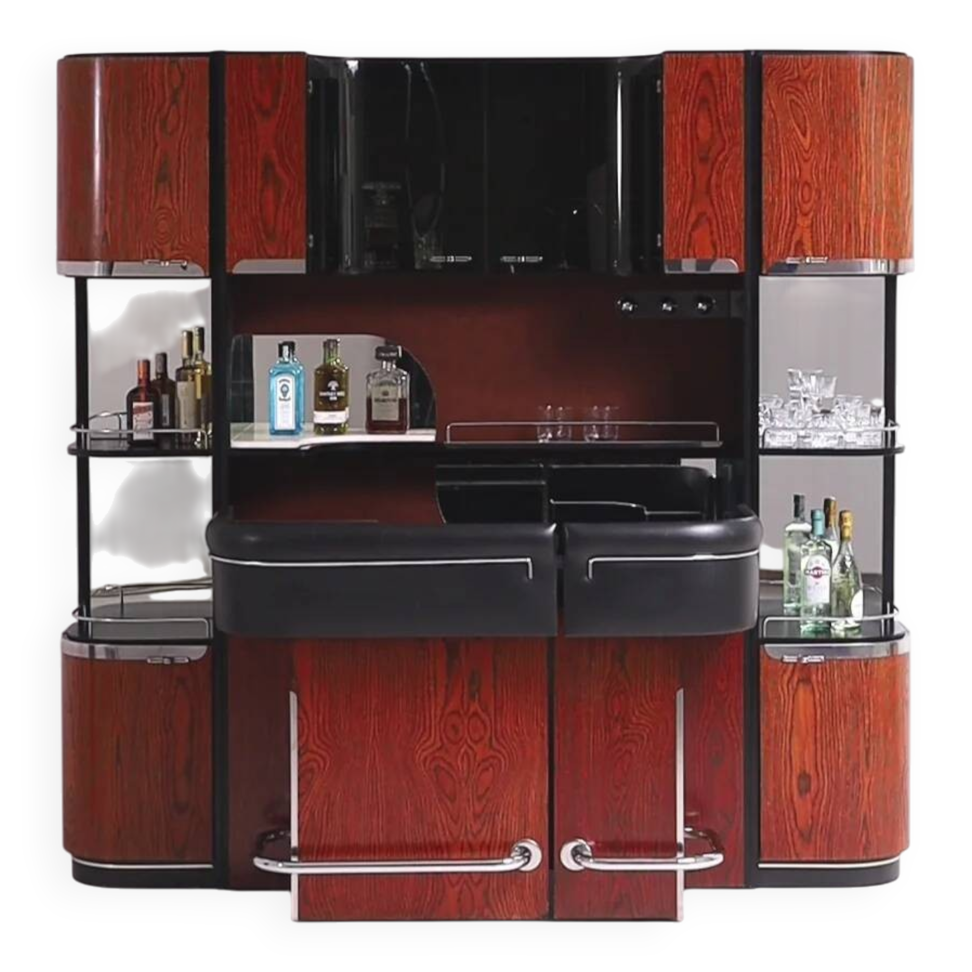 Mid-century bar cabinet - 1970s, Italy