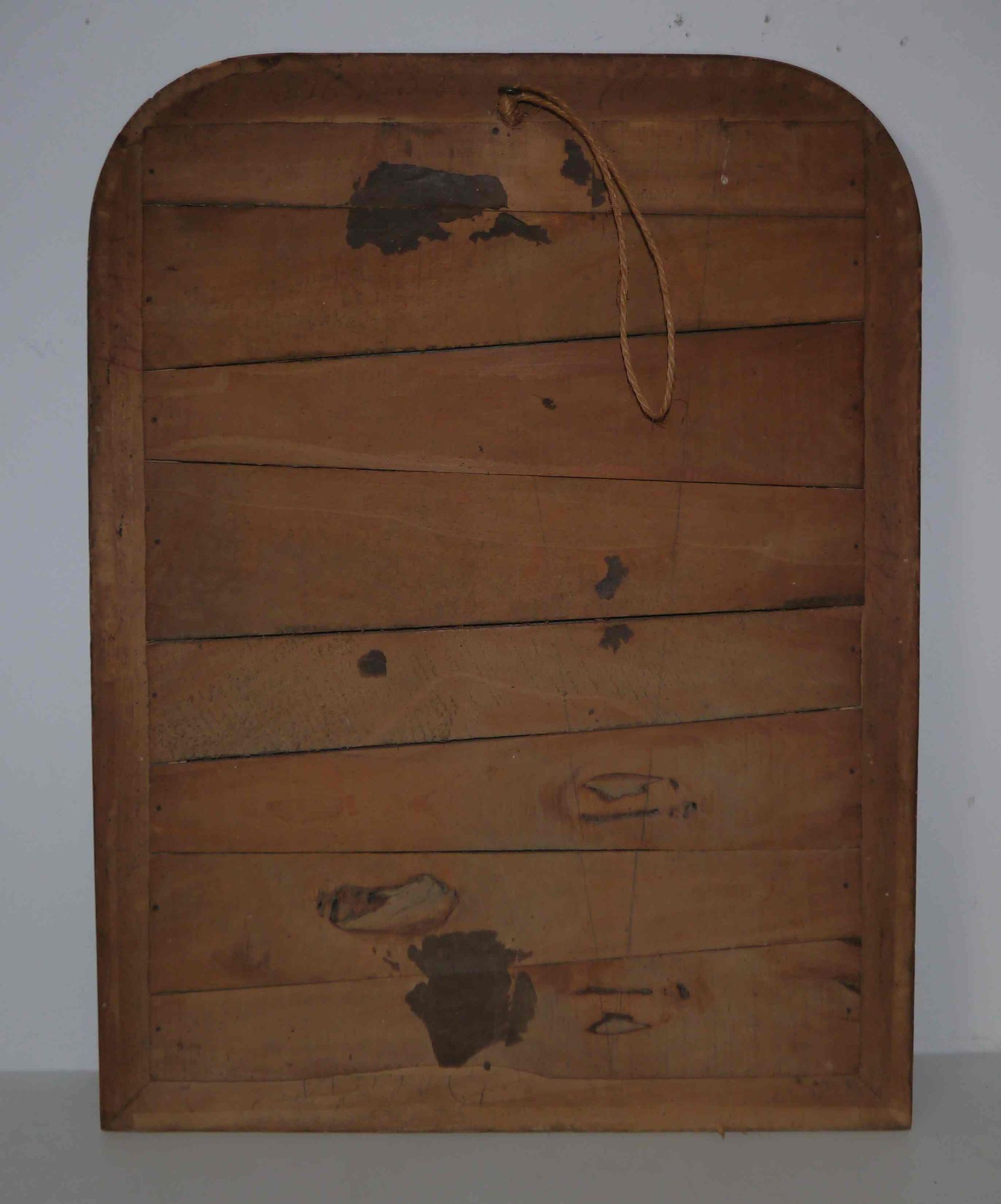 Ancien miroir style Louis Phillipe doré 670 mm x 510 mm