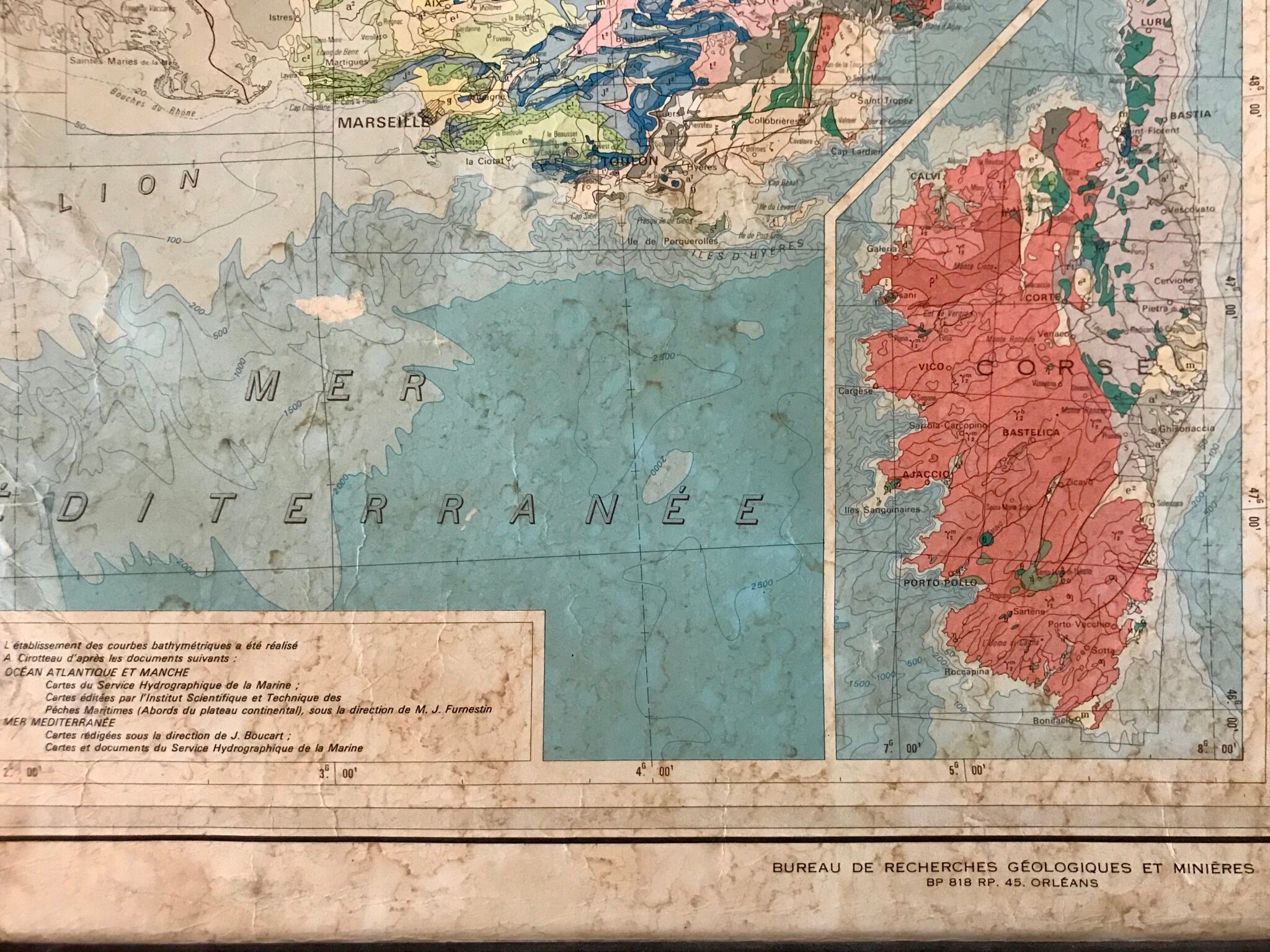 Old map to display