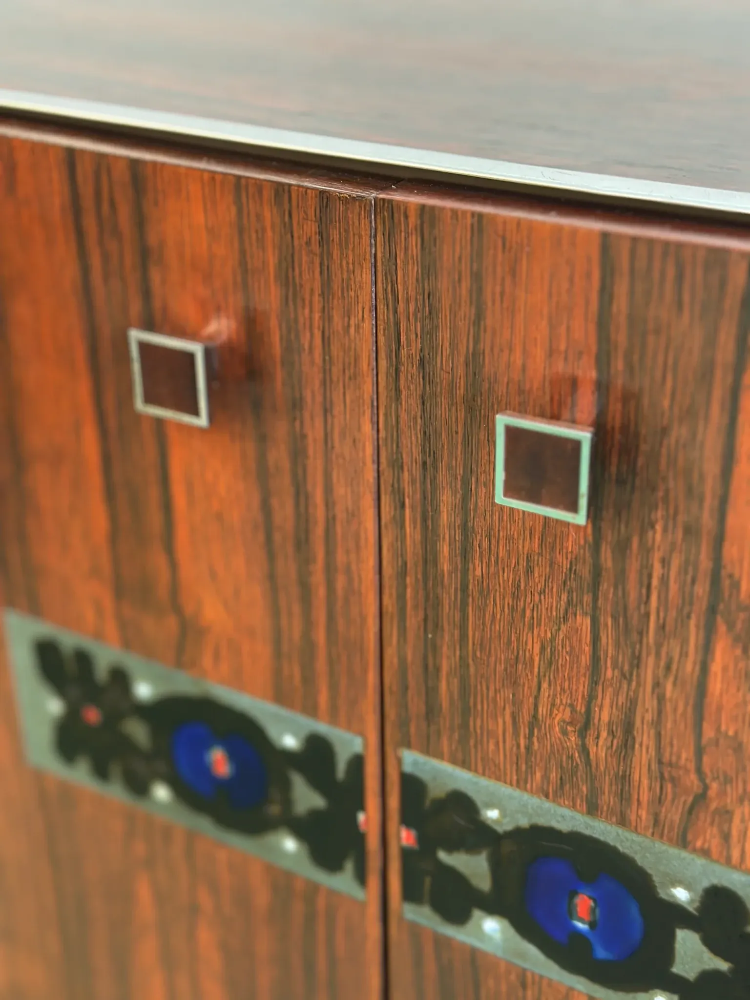 Mid-century rosewood bar cabinet, 1960s