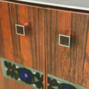 Mid-century rosewood bar cabinet, 1960s