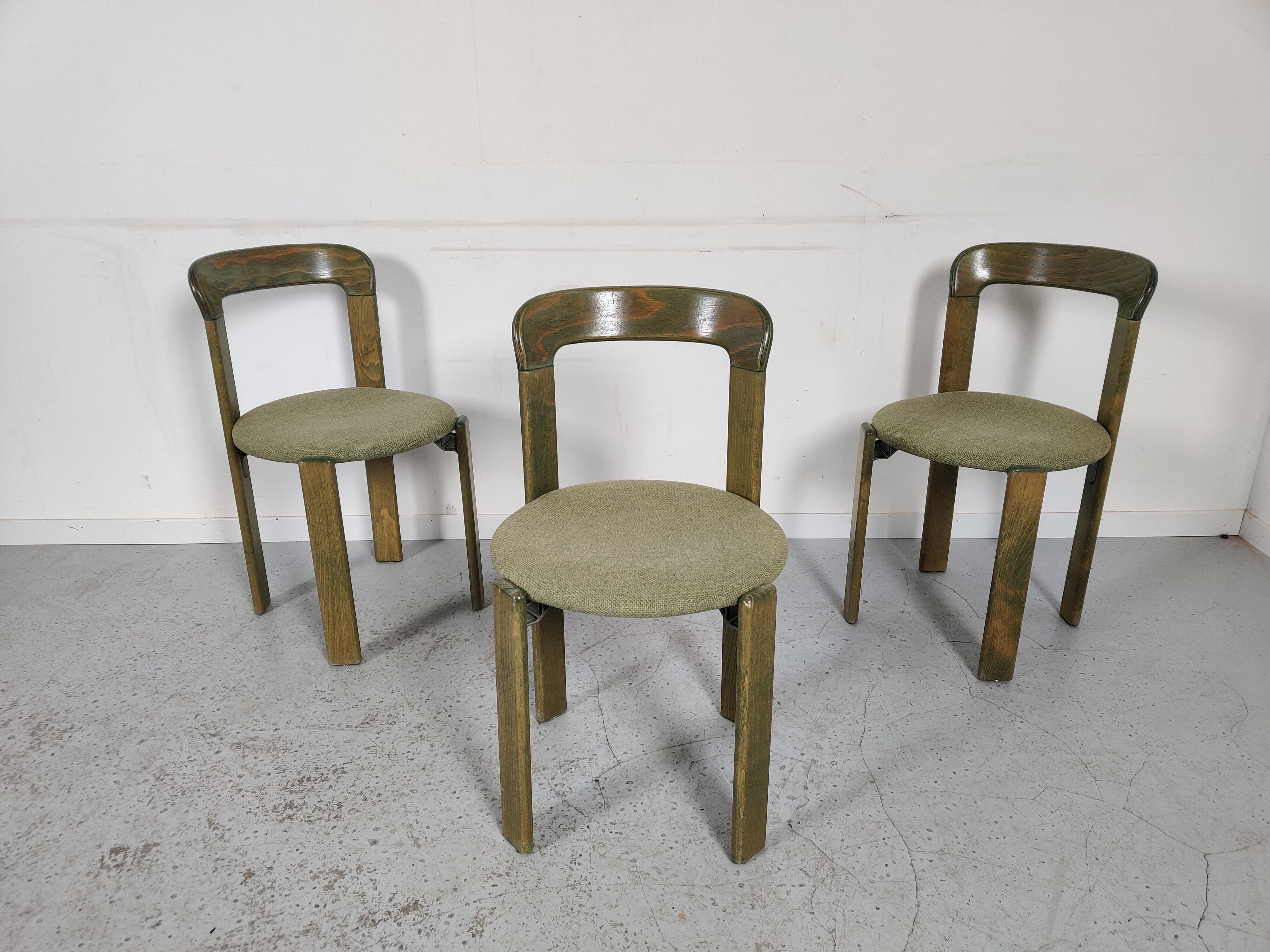 3 Chairs Bruno Rey , 80s/90s