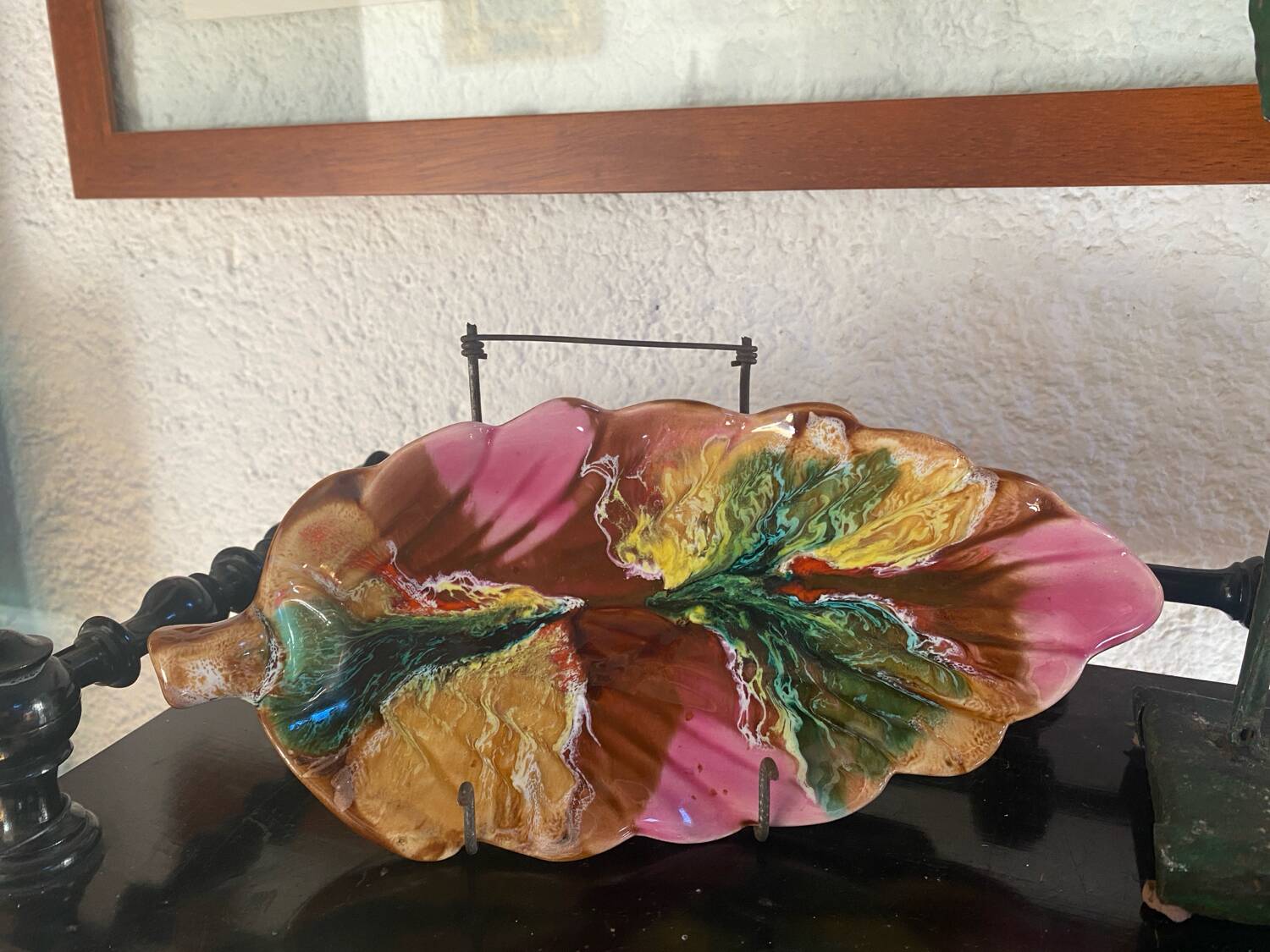Vintage Vallauris ceramic dish