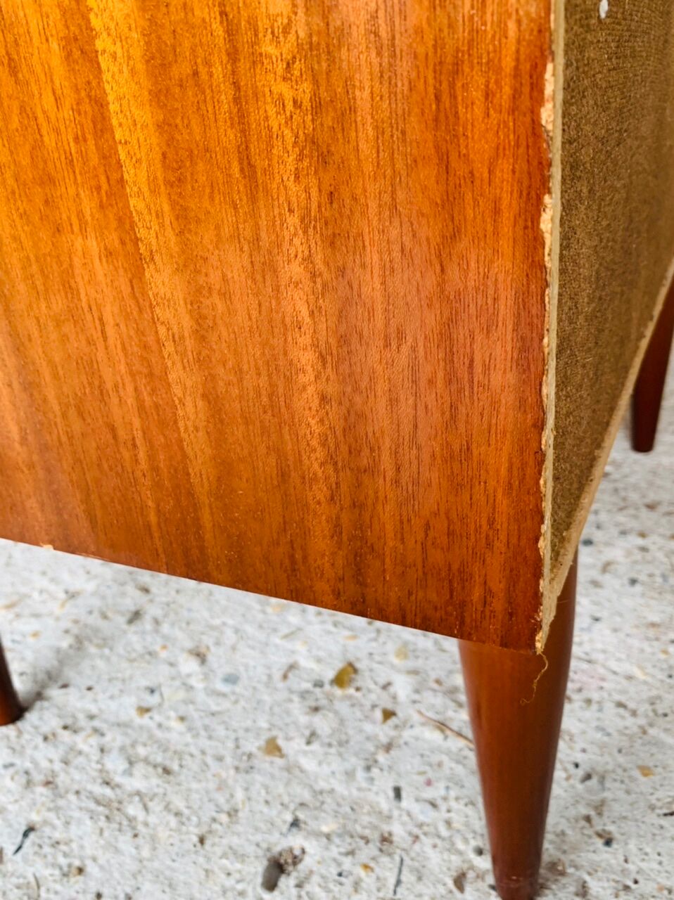 Vintage chest of drawers, 5 drawers in teak Circa 60