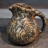 Decanter & ceramic glasses Basque Arroka 1950