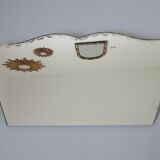 Mirror beveled art deco free form 40/50