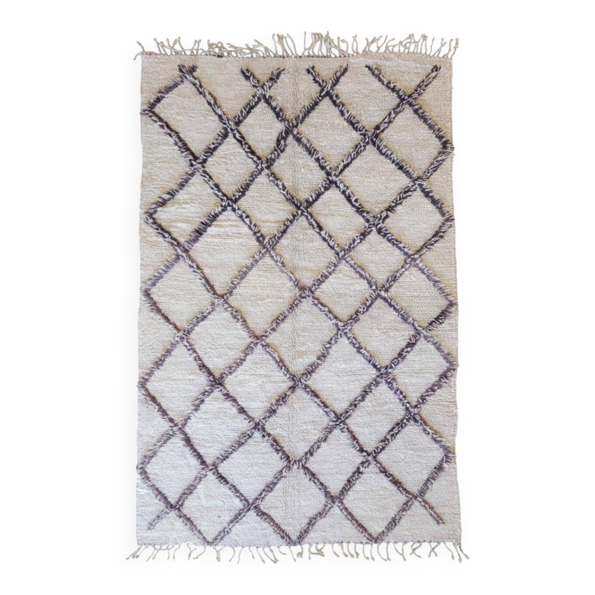 Beni Ourain Vintage Rug - 267 x 166 cm