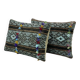 Set of 2 vintage kilim cushion covers 41x61 cm