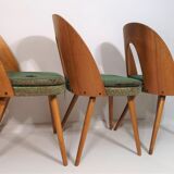 Set of 4 dining chairs by Antonín Šuman, 1960s