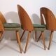 Ensemble de 4 chaises à manger par Antonín Šuman, années 1960