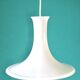 Paire de suspensions en opaline "Holmegaard" Danemark 1965