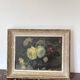 Huile sur toile tableau Nature Mort G Grandperrin 19eme