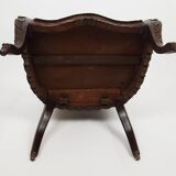 Fauteuil 19ème siècle de style "Forêt Noire"