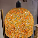 Lampara by Vidrio Millefiori, Peill & Putzler, Mid-century, Naranja, 70's –