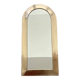 Miroir contour laiton artisanal