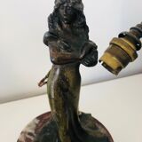 Lot de deux lampes danseuse