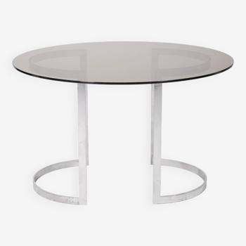 Boris Tabacoff glass table for Roche Bobois