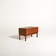 Low Scandinavian teak sideboard, 1960s