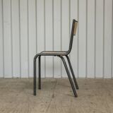 School chair 510 mullca gaston cavaillon industrial vintage