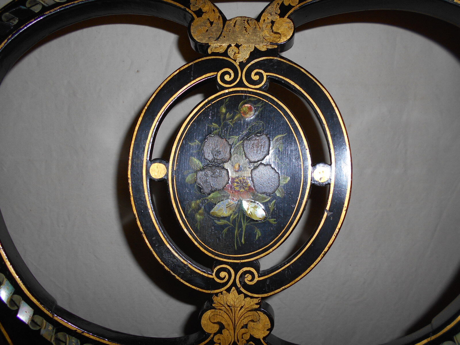 pair of three Napoleon chairs