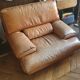 Fauteuil cuir Roche Bobois 1970