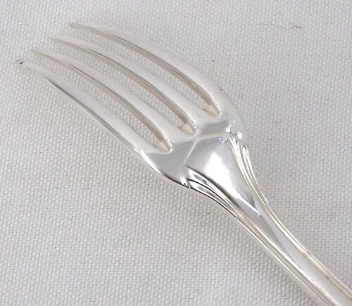 Christofle Boréal 12 Art Deco table forks silver-plated excellent condition