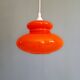 Suspension Space Age in opaline orange, 1960s-70s