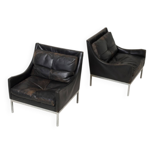 Paire de fauteuils de