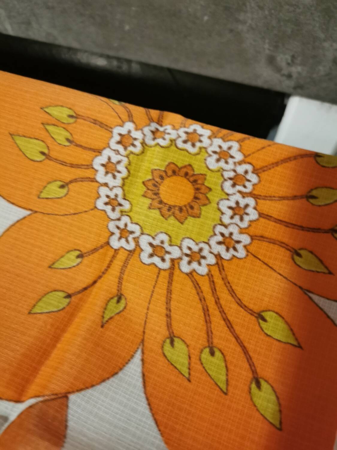 Set of vintage floral napkins